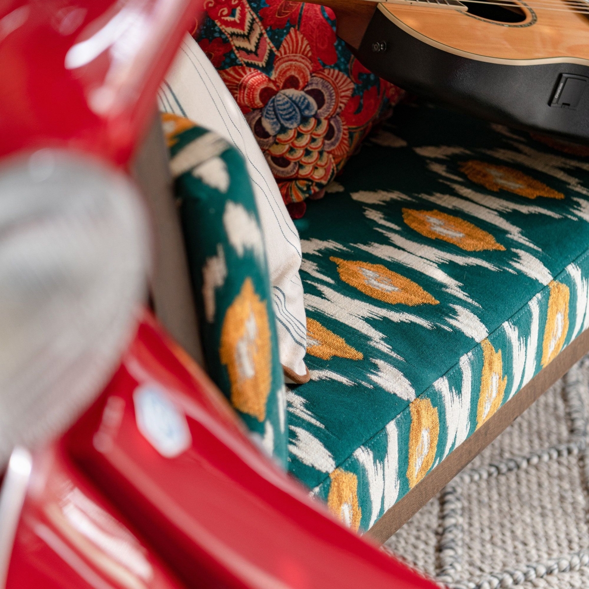 MINDTHEGAP | WOODSTOCK '69 | Fabric | PRADESH IKAT Woven