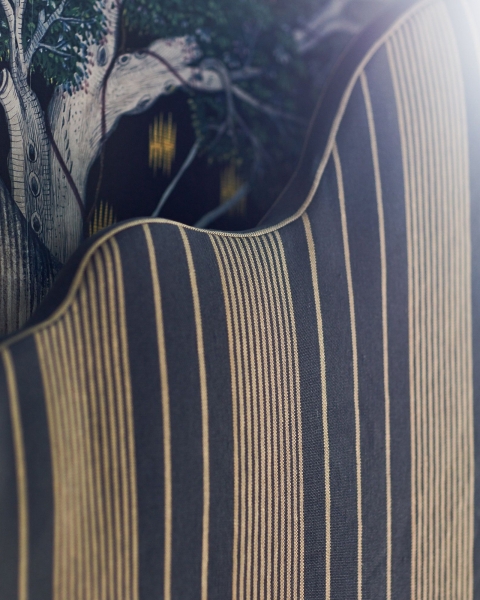 MINDTHEGAP | WOODSTOCK '69 | Fabric | NEWPORT STRIPES Heavy Linen