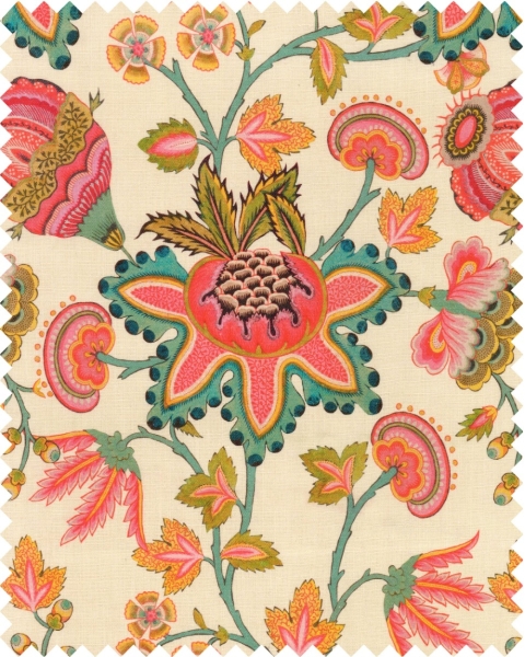 MINDTHEGAP | WOODSTOCK '69 | Fabric | MIDSUMMER FLORAL Linen