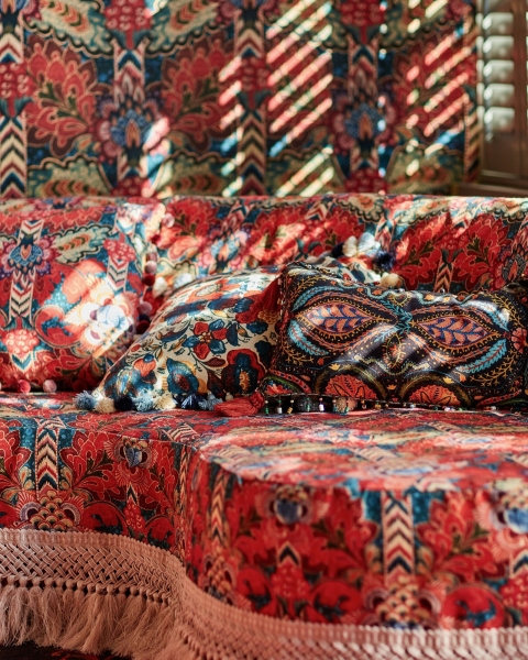 MINDTHEGAP | WOODSTOCK '69 | Fabric | PSYCHEDELIA Linen