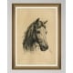 MINDTHEGAP | WOODSTOCK '69 | Framed Art | Head of a Horse by Heywood Hardy