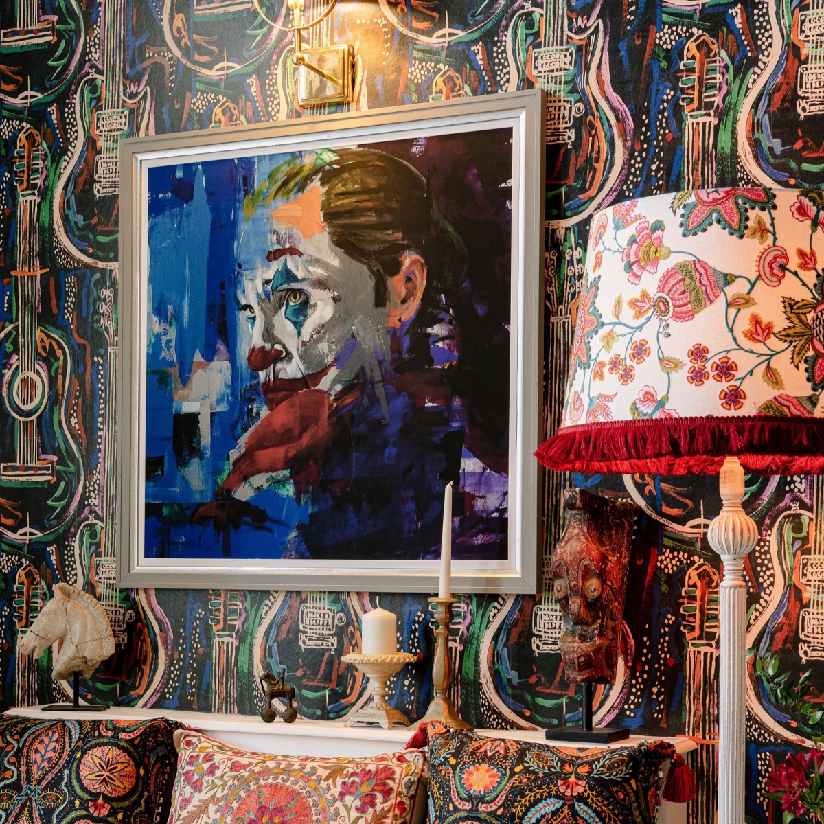 MINDTHEGAP | WOODSTOCK '69 | Framed Art | JOKER by Amirou Diallo