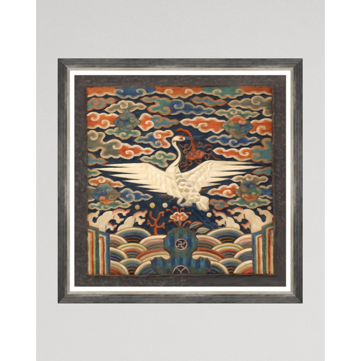 MINDTHEGAP | WOODSTOCK '69 | Framed Art | Korean Crane Framed Linen