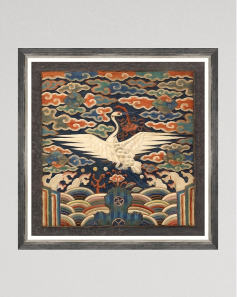 MINDTHEGAP | WOODSTOCK '69 | Framed Art | Korean Crane Framed Linen