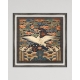 MINDTHEGAP | WOODSTOCK '69 | Framed Art | Korean Crane Framed Linen