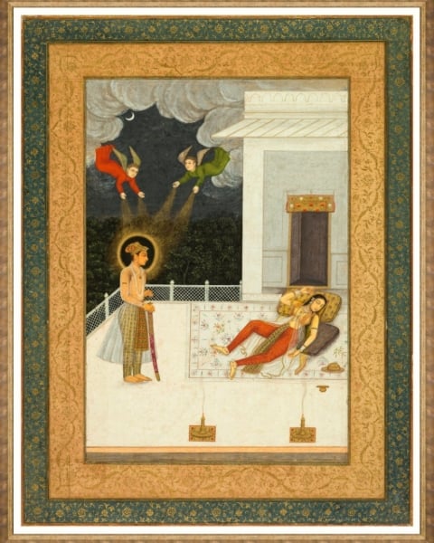 MINDTHEGAP | WOODSTOCK '69 | Framed Art | The dream of Zulaykha 