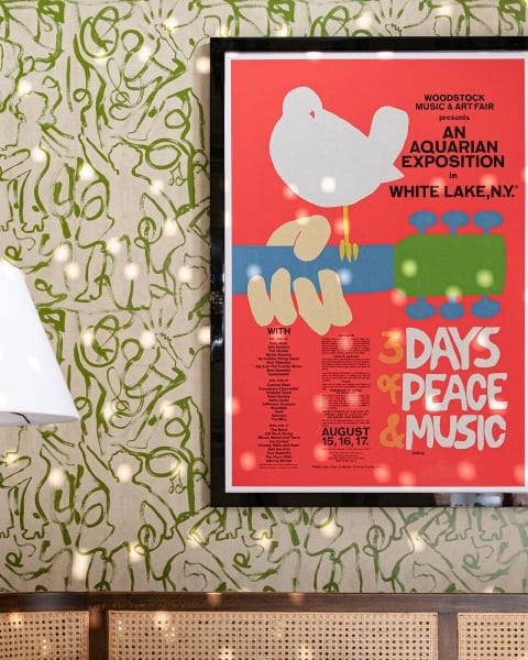 MINDTHEGAP | WOODSTOCK '69 | Framed Art | WOODSTOCK '69 Poster 