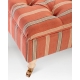 MINDTHEGAP | WOODSTOCK '69 | Sofa | SARAY OTTOMAN - OREGON STRIPES Linen Fabric