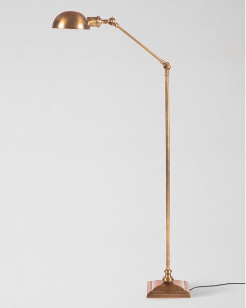 MINDTHEGAP | WOODSTOCK '69 | Floor Lamp | Jefferson in Antique Brass