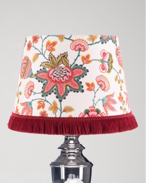 MINDTHEGAP | WOODSTOCK '69 | Lampshade | MIDSUMMER FLORAL EMBROIDERED 