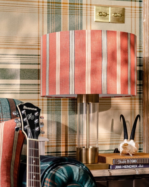 MINDTHEGAP | WOODSTOCK '69 | Lampshade | OREGON STRIPES 