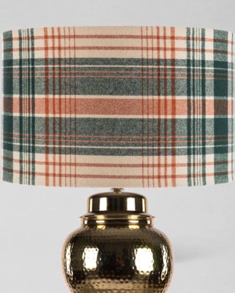 MINDTHEGAP | WOODSTOCK '69 | Lampshade | MONTEREY PLAID 