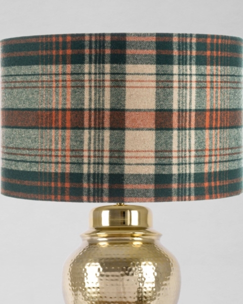 MINDTHEGAP | WOODSTOCK '69 | Lampshade | MONTEREY PLAID 