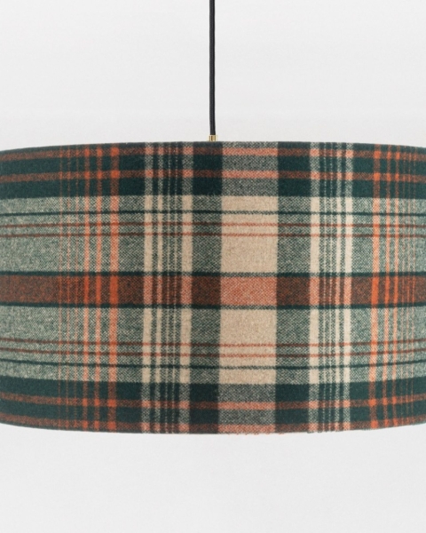 MINDTHEGAP | WOODSTOCK '69 | Pendant Lamp | MONTEREY PLAID 