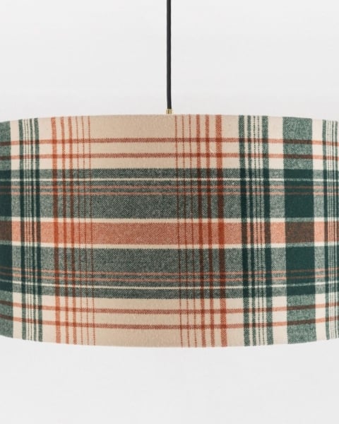 MINDTHEGAP | WOODSTOCK '69 | Pendant Lamp | MONTEREY PLAID 