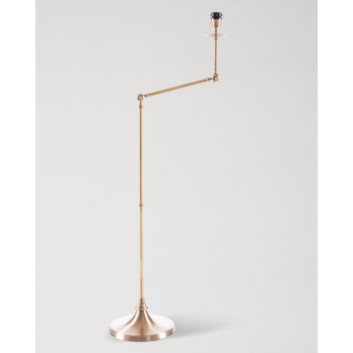 MINDTHEGAP | WOODSTOCK '69 | Floor Lamp | Kramer in Antique Brass