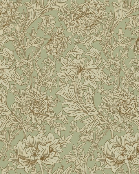 Morris & Co / The Craftsman / Chrysanthemum Toile 216458
