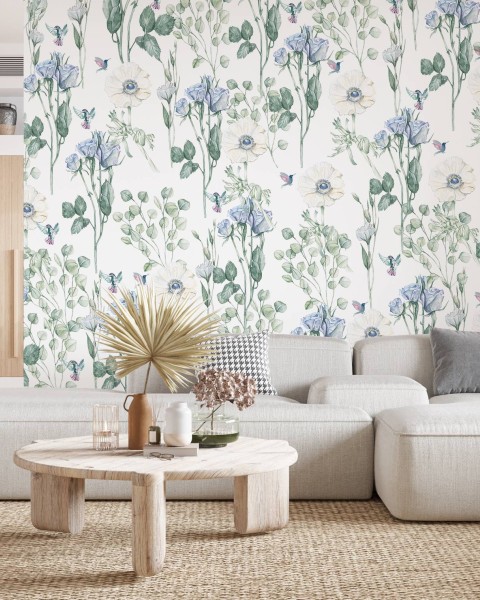 TM | Fleurs Bleues | MUR5020
