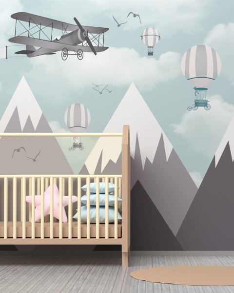 TM | Grey Mountains and Planes | MUR5034