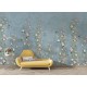 TM | Cage Rose et Bleu Foncé | MUR5043C