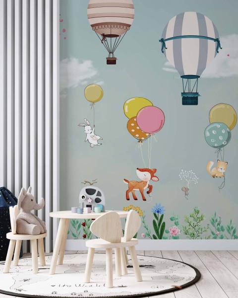 TM | Animals on Balloon | MUR5074A