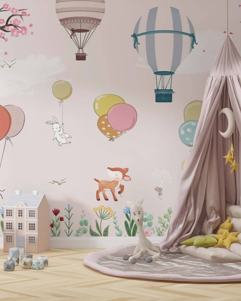 TM | Balloon on Pink Sky | MUR5074B