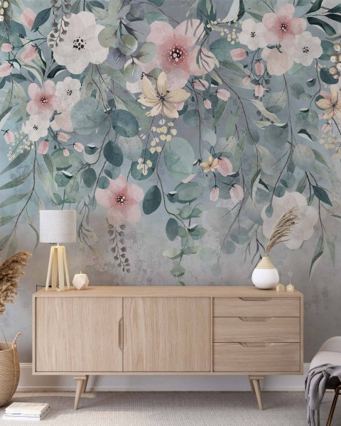TM | Flowers Curtain | MUR5076