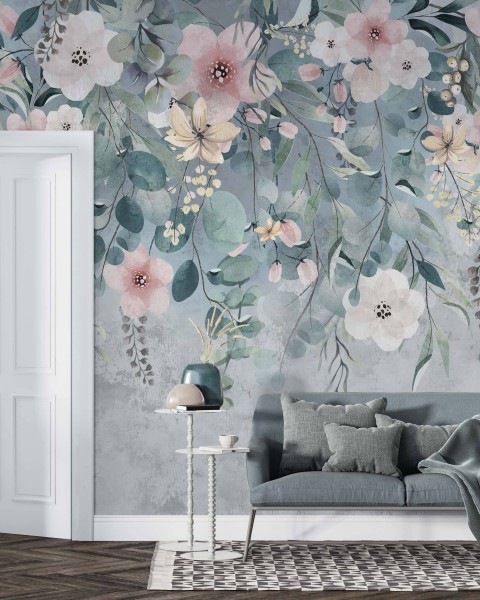 TM | Flowers Curtain | MUR5076