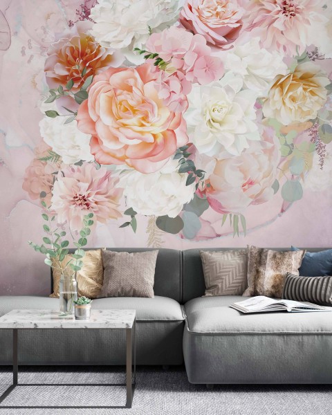 TM | Pink Blossom Bouquet | MUR5077