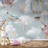 TM | Hot Air Balloon with Cartoon Animals | MUR5082