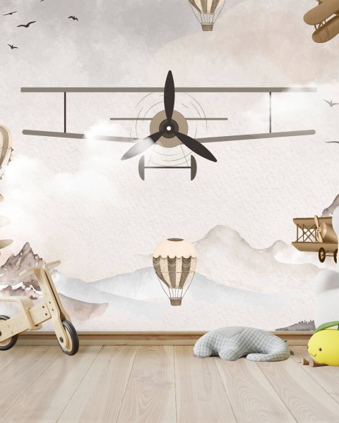 TM | Aircraft and Hot Air Balloon | MUR7034