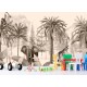 TM | Monochrome Coconut Tree | MUR7051