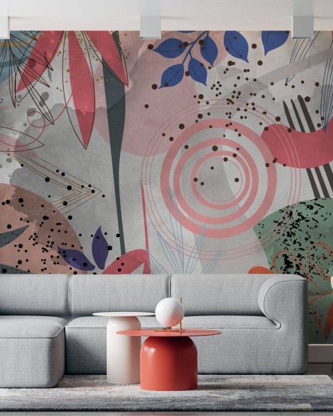 TM | Fleur Abstraite | MUR7257