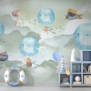TM | Hot Air Balloon in Green| MUR7258