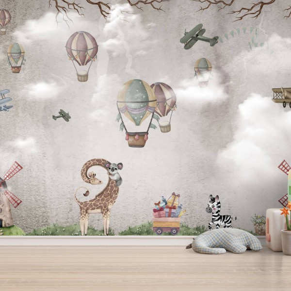 TM | Vintage Hot Air Balloon | MUR7267