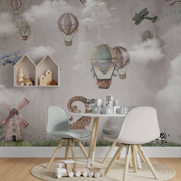 TM | Vintage Hot Air Balloon | MUR7267