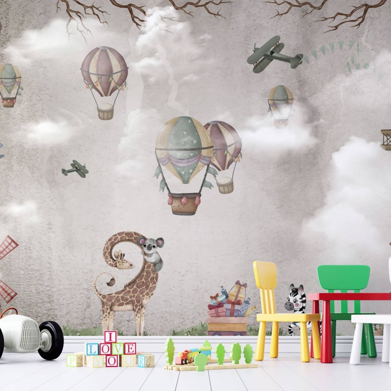 TM | Vintage Hot Air Balloon | MUR7267