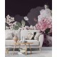 TM | Black Pink Garden | MUR7291