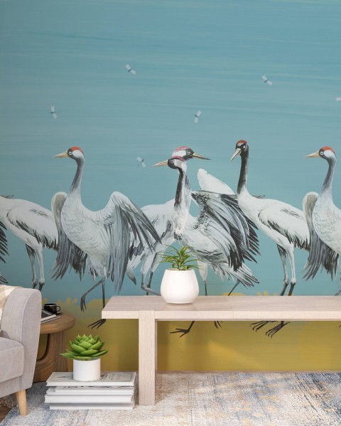 TM | White Cranes | MUR8010