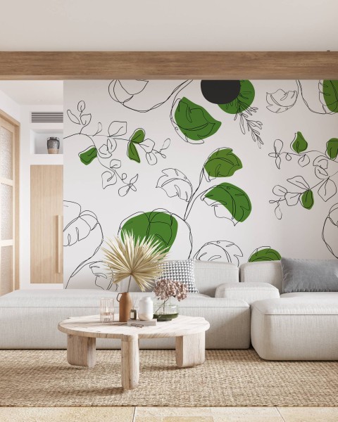TM | Leaves Drawing | MUR8057