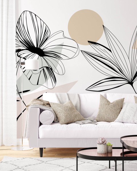 TM | Flowers Drawing | MUR8060
