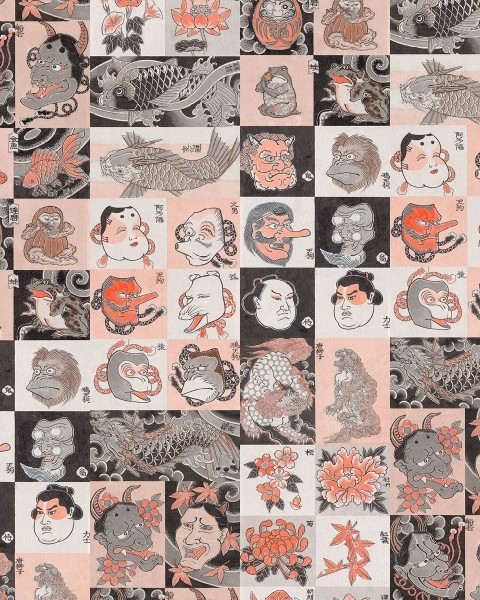 NLXL | European Wallpaper | KSO-01 Irezumi