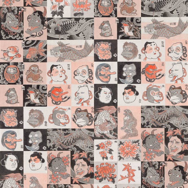 NLXL | European Wallpaper | KSO-01 Irezumi