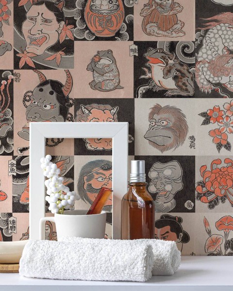 NLXL | European Wallpaper | KSO-01 Irezumi NLXL | European Wallpaper | KSO-01 Irezumi