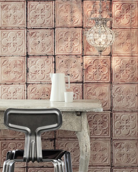 NLXL / TIN-06 BROOKLYN TINS WALLPAPER BY MERCI