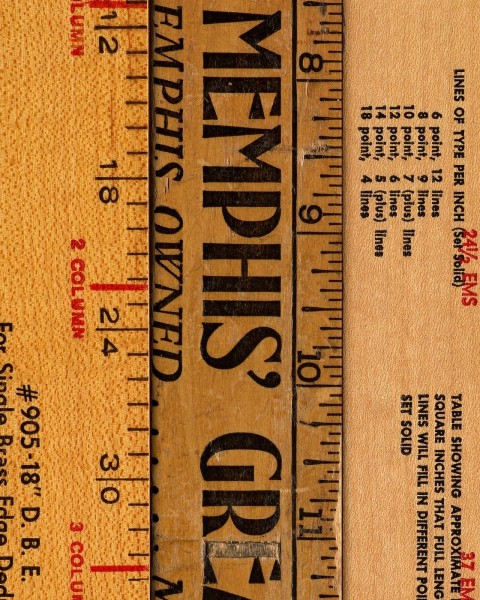 NLXL | European Wallpaper | MRV-06 Large Printed Rulers