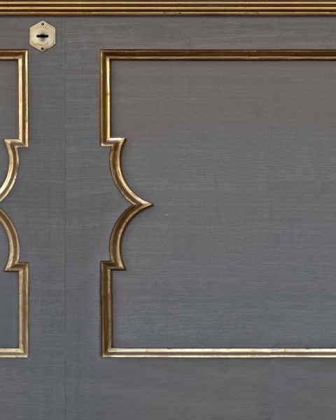NLXL | European Wallpaper | MRV-23 grey wainscoting