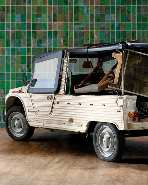 NLXL | Phe-22 |Waste Tiles Green By Piet Hein Eek