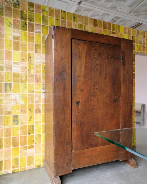 NLXL | Phe-23 |Waste Tiles Yellow By Piet Hein Eek
