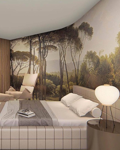 NLXL | European Wallpaper | RKS-01 Umbrella Pines